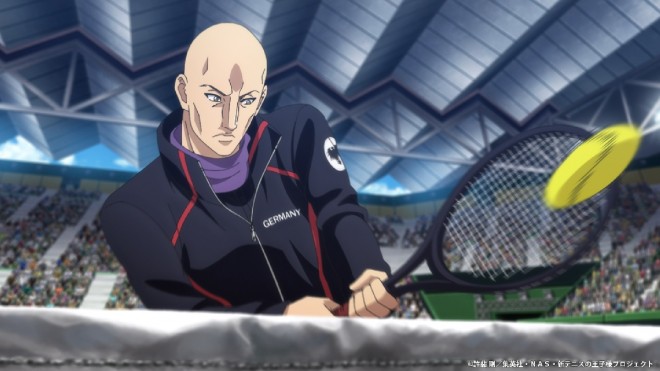 Scene from The New Prince of Tennis U-17 World Cup Semifinal